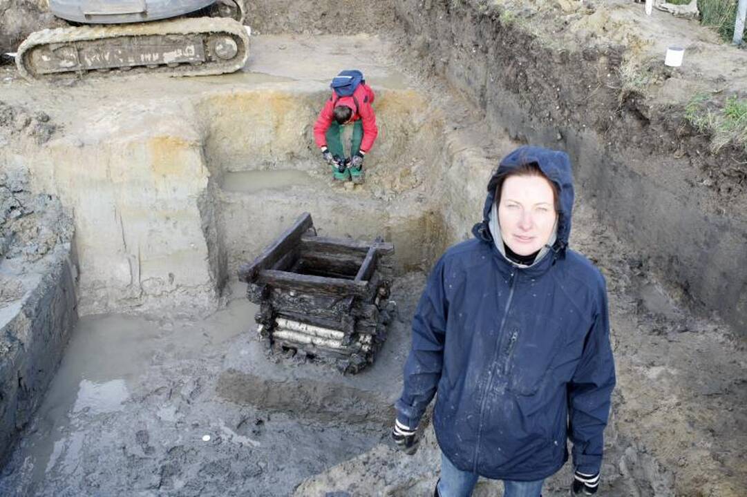 Archeologų radinys - Klaipėdos priešistorę menantis šulinys