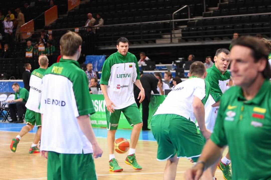 Lietuvos rinktinė dar pakovos dėl kelialapio į Olimpiadą