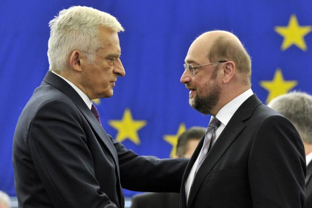 EP pirmininku išrinktas vokietis socialistas Martinas Schulzas