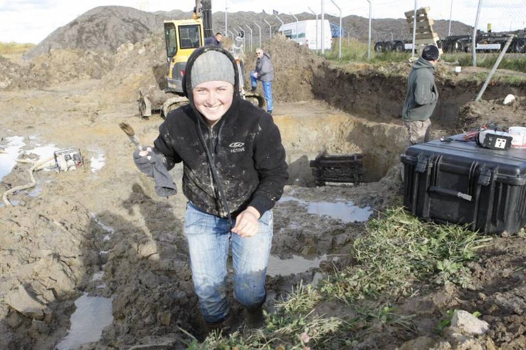 Archeologų radinys - Klaipėdos priešistorę menantis šulinys