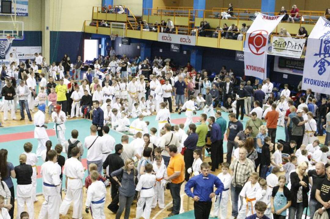 Klaipėdoje - karate kiokušin „Baltijos“ taurės varžybos