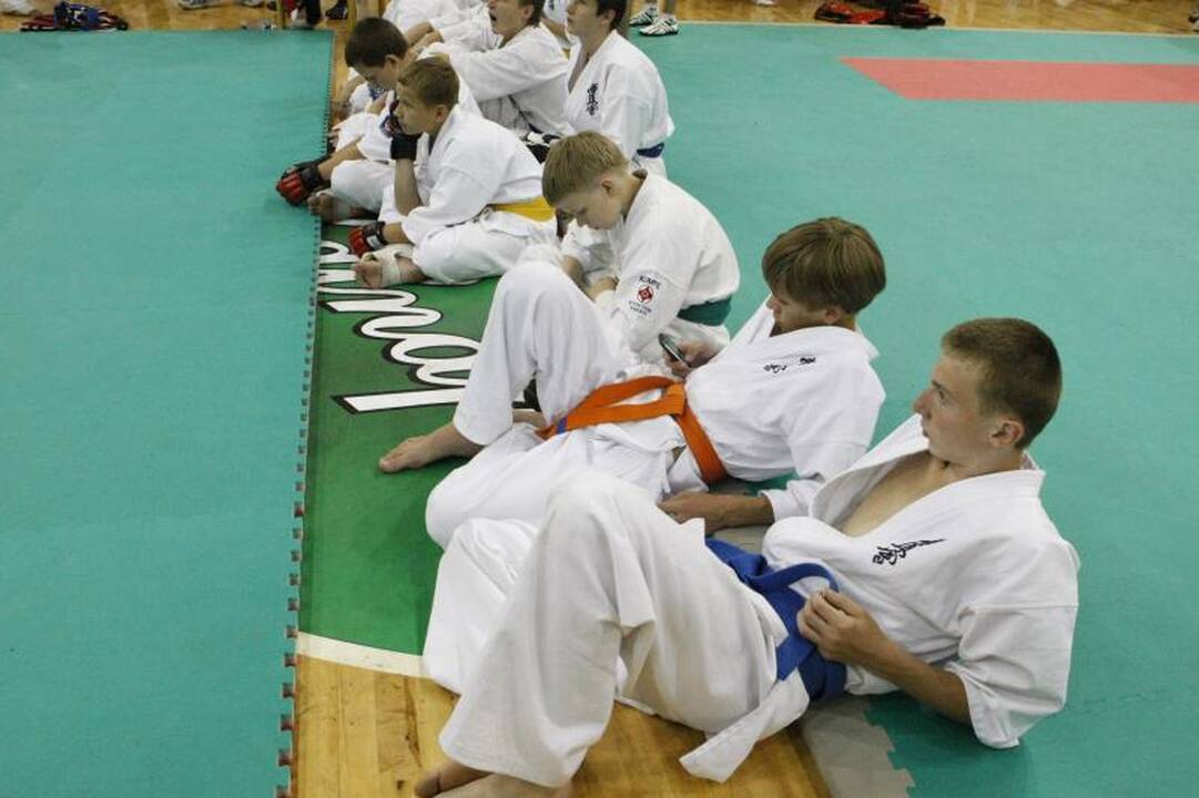 Klaipėdoje - karate kiokušin „Baltijos“ taurės varžybos
