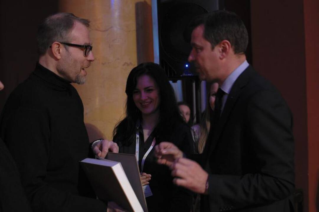 Miesto meras į Rotušę sukvietė „Kino pavasario“ svečius 