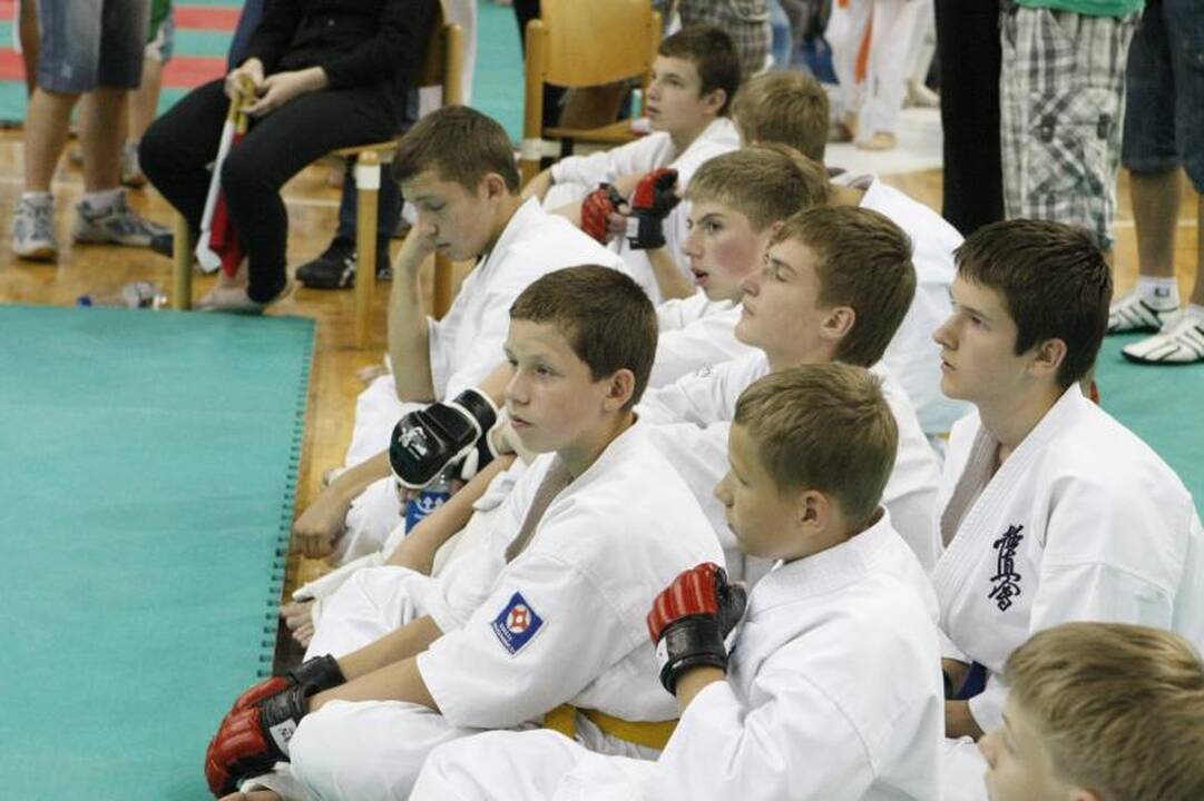 Klaipėdoje - karate kiokušin „Baltijos“ taurės varžybos