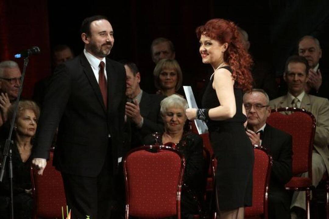 Kauno muzikinio teatro 70-mečio koncerte - baleto parodija