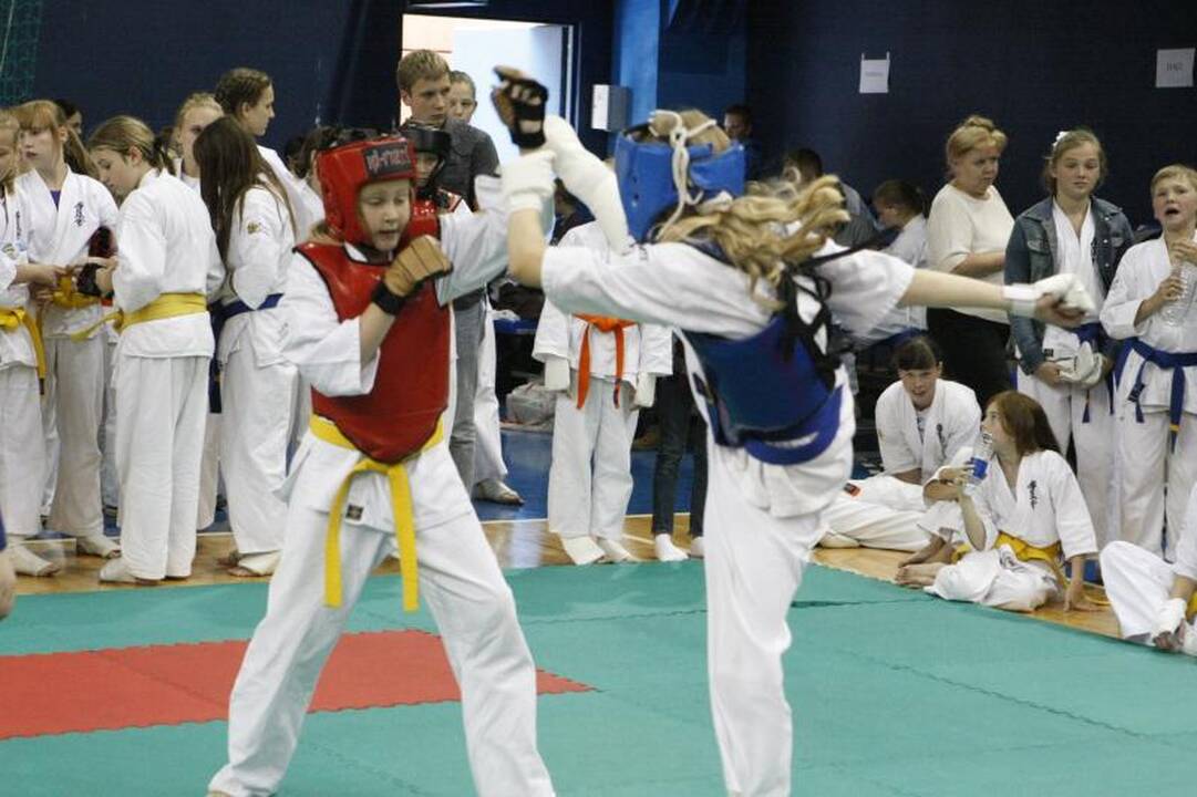 Klaipėdoje - karate kiokušin „Baltijos“ taurės varžybos