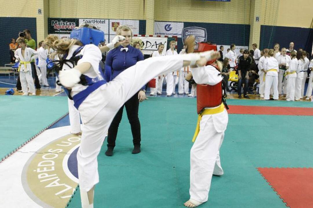 Klaipėdoje - karate kiokušin „Baltijos“ taurės varžybos