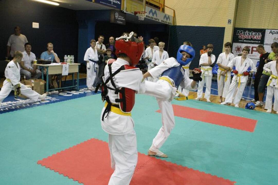 Klaipėdoje - karate kiokušin „Baltijos“ taurės varžybos