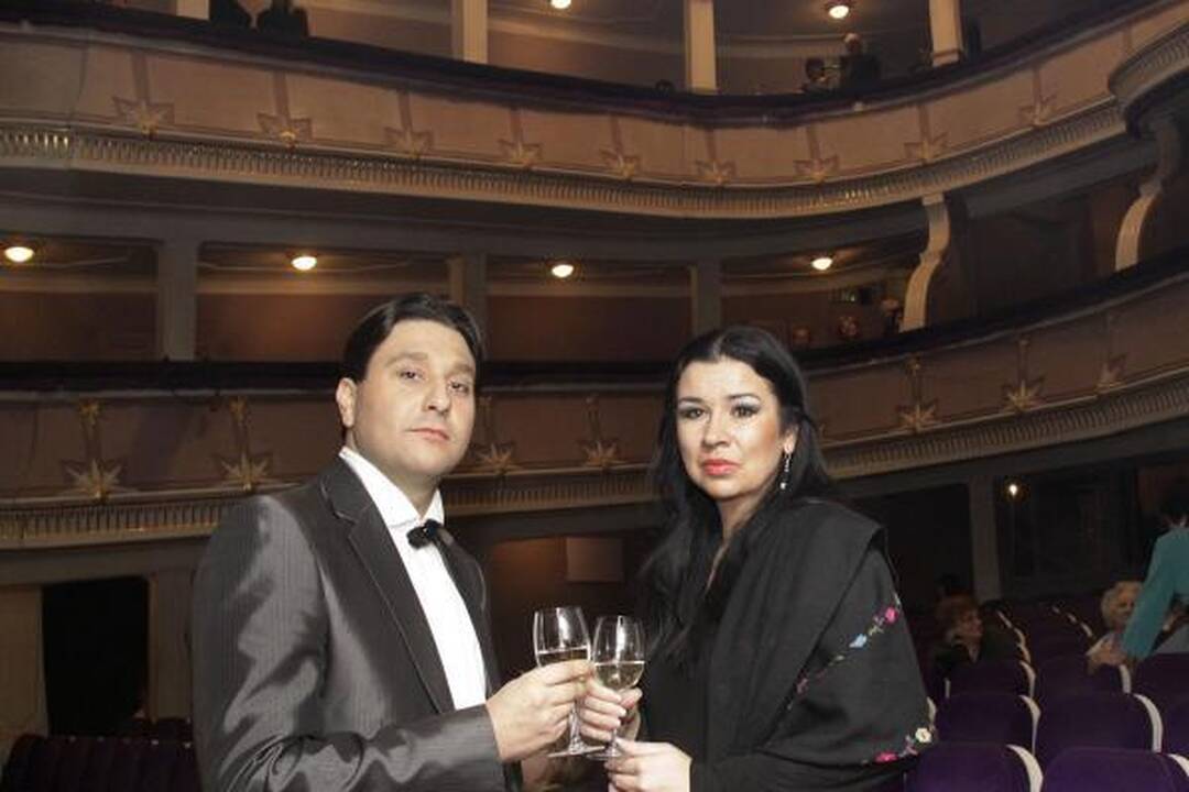 Kauno muzikinio teatro 70-mečio koncerte - baleto parodija