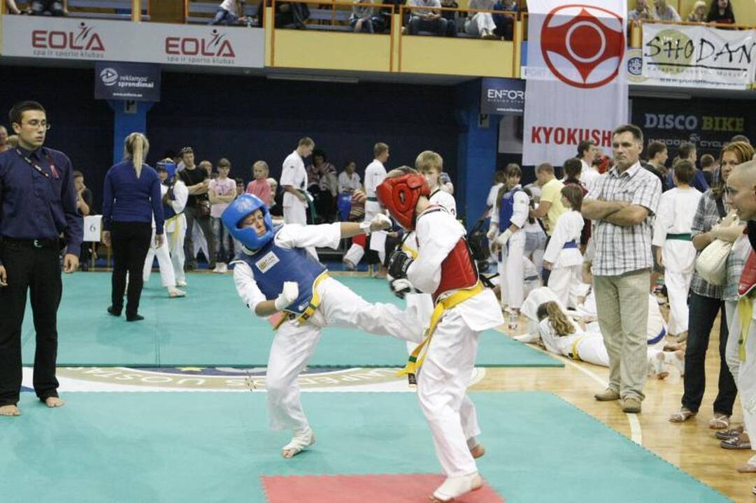 Klaipėdoje - karate kiokušin „Baltijos“ taurės varžybos