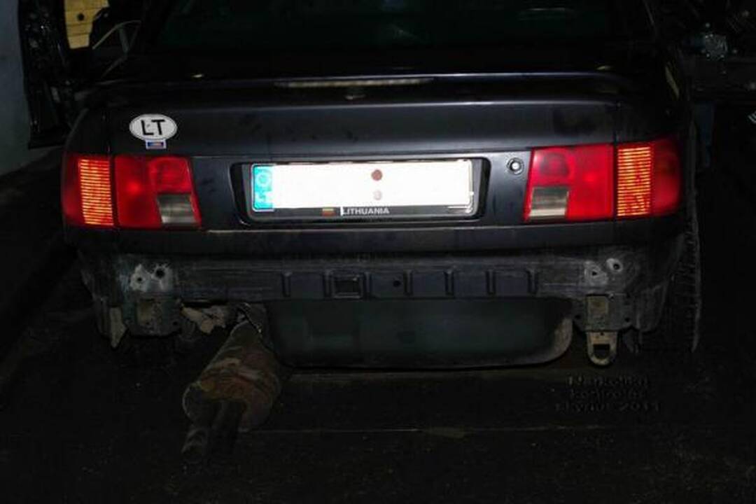 Sulaikyta daugiau nei milijono vertės narkotikų siunta į taborą