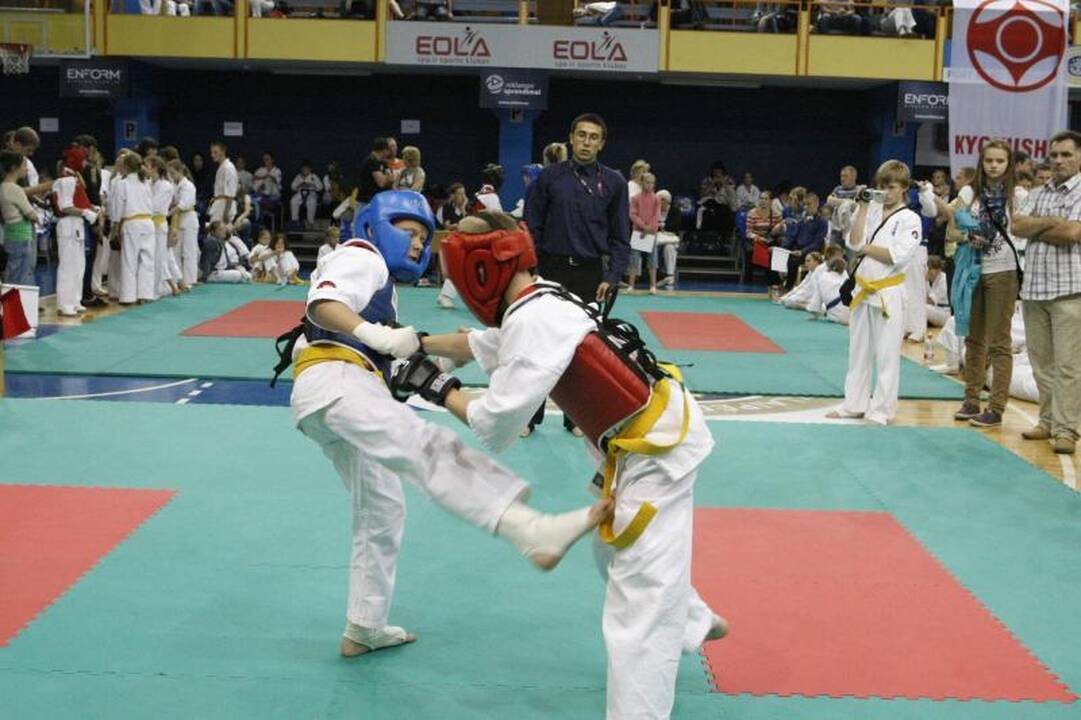 Klaipėdoje - karate kiokušin „Baltijos“ taurės varžybos