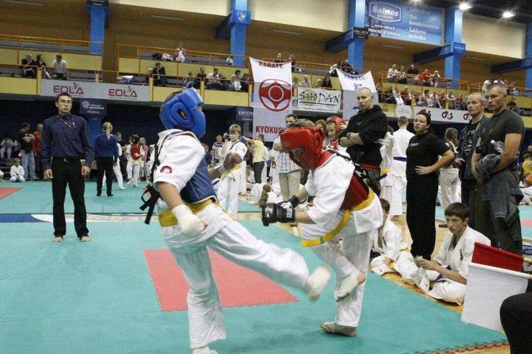 Klaipėdoje - karate kiokušin „Baltijos“ taurės varžybos
