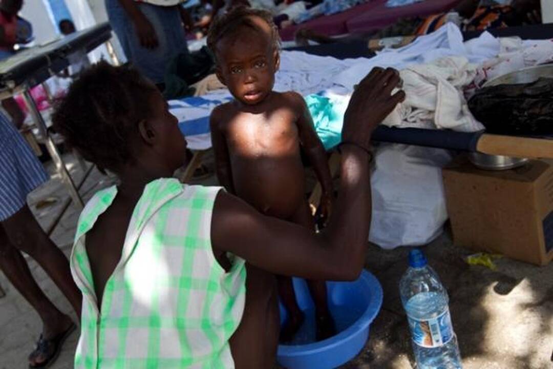 Choleros protrūkis Haityje – biologinė ataka?