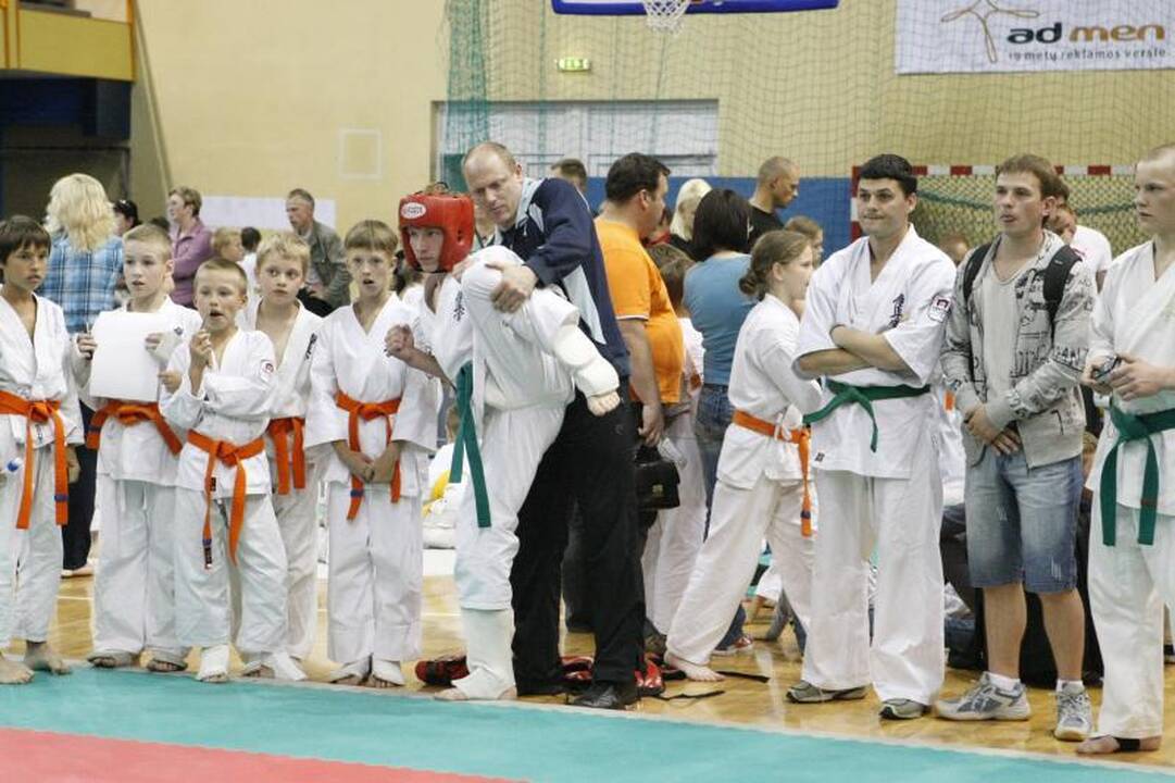 Klaipėdoje - karate kiokušin „Baltijos“ taurės varžybos