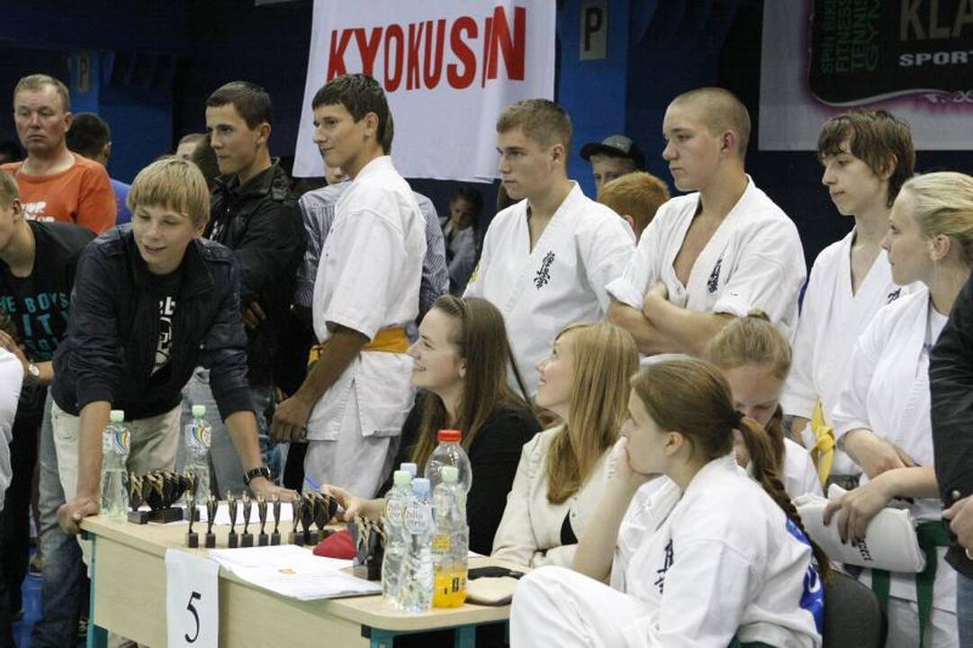 Klaipėdoje - karate kiokušin „Baltijos“ taurės varžybos