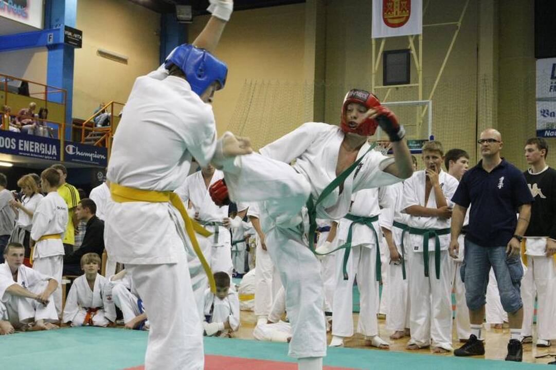 Klaipėdoje - karate kiokušin „Baltijos“ taurės varžybos