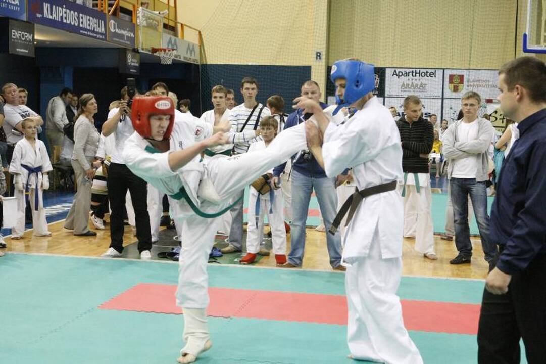 Klaipėdoje - karate kiokušin „Baltijos“ taurės varžybos