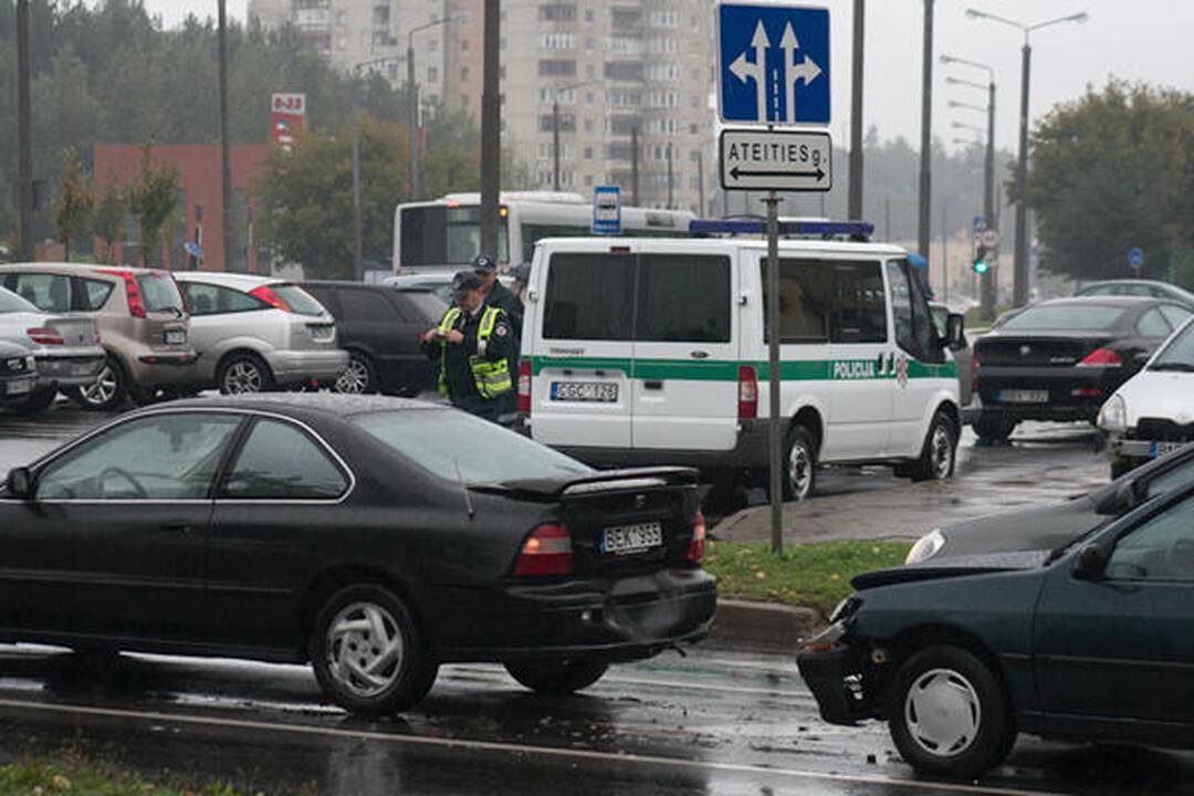 3,43 promilės pripūtęs vilnietis po avarijos uždarytas į blaivyklą