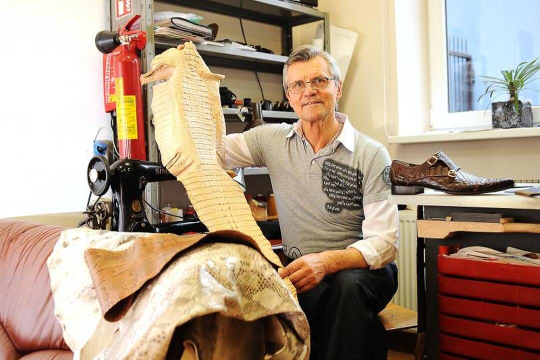 Batų meistras apavė ir Barborą Radvilaitę, ir Arvydą Sabonį