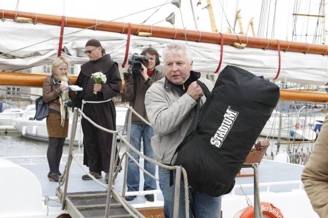 „Vilties misijos 2012“ ekipažas saugiai pasiekė Klaipėdos uostą