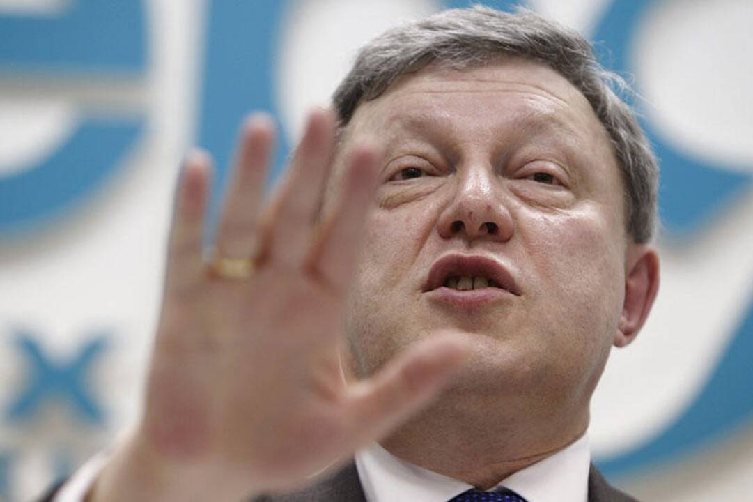 G.Javlinskiui neleista kandidatuoti prezidento rinkimuose