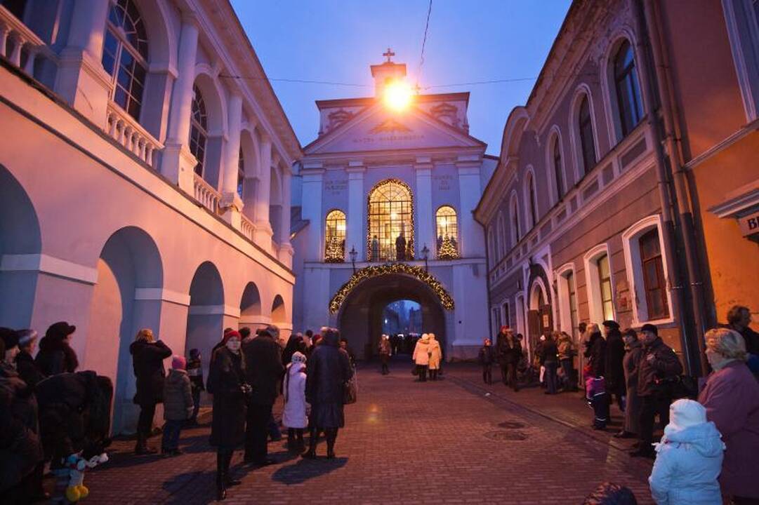Trys karaliai sostinėje skelbė žiemos švenčių pabaigą