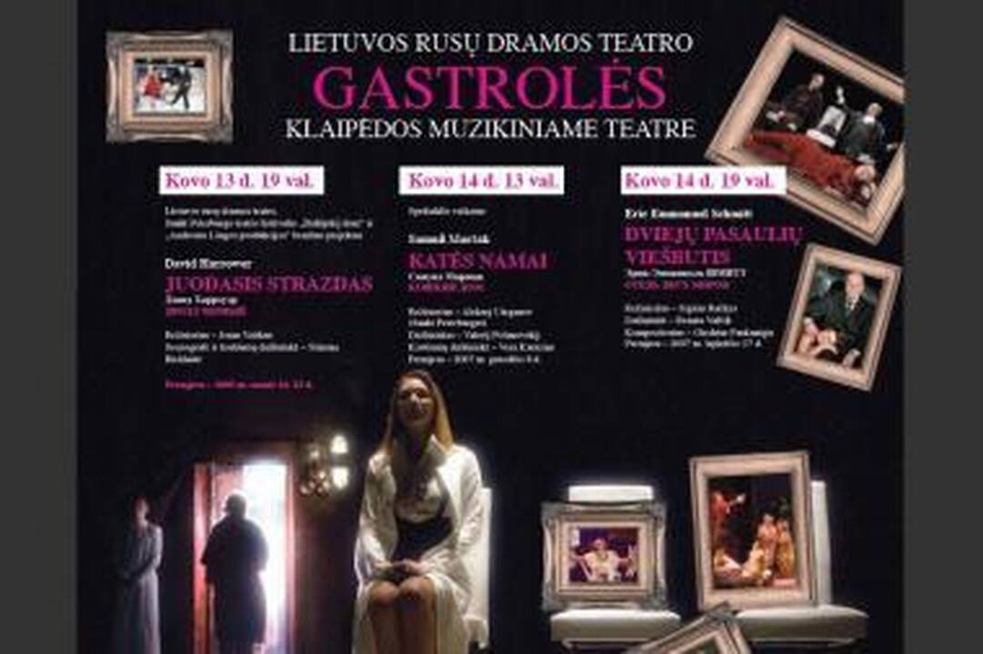Klaipėdoje - Lietuvos rusų dramos teatro gastrolės 