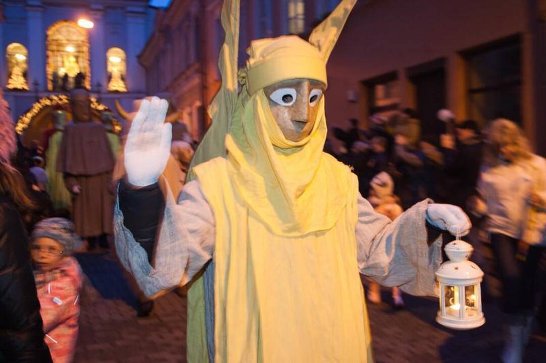 Trys karaliai sostinėje skelbė žiemos švenčių pabaigą