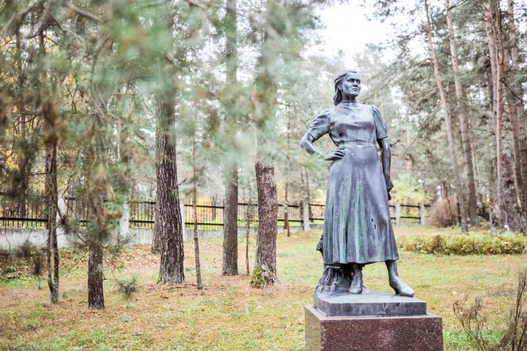 Prie kieno kapo Petrašiūnuose tebeaidi eilėraščiai?