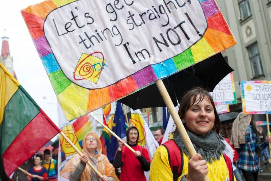 Nepritarta siūlymui Konstitucijoje drausti homoseksualizmo propagavimą
