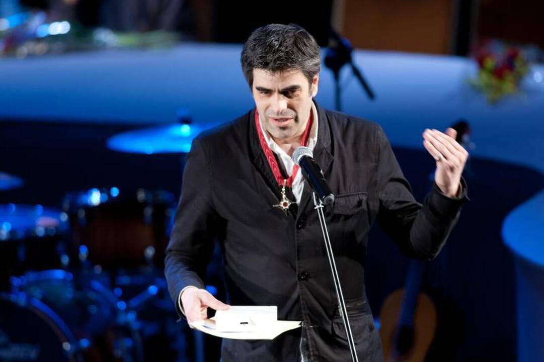Teatro menininkams įteikti Auksiniai scenos kryžiai