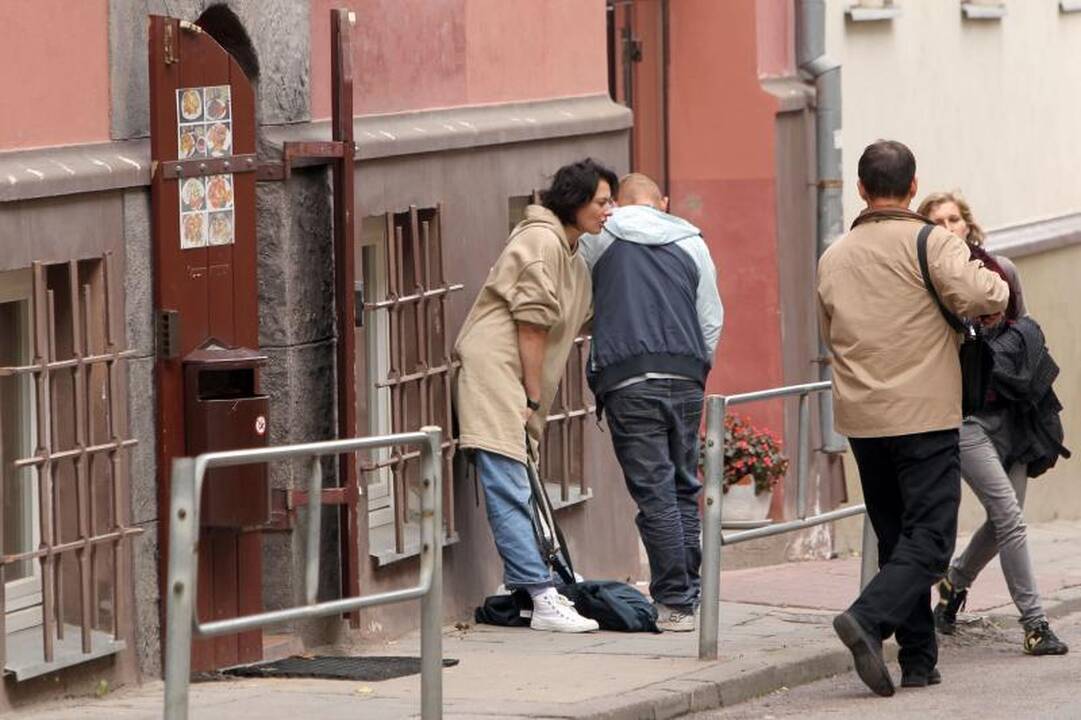 Sostinės pastatų sienas ramstė Rimantė Valiukaitė