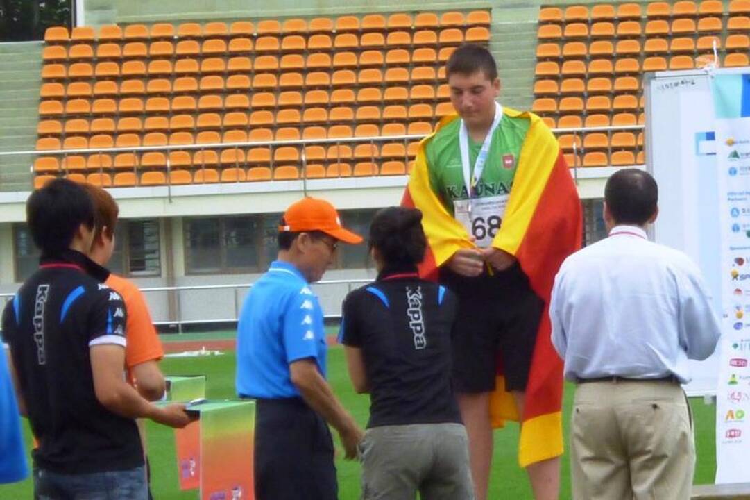 Jaunieji kauniečiai iš Pietų Korėjos grįžo su 8 medaliais