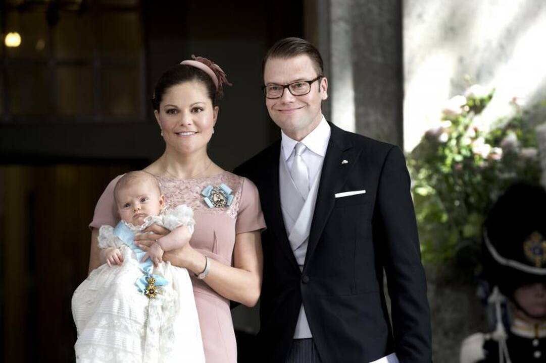 Švedijoje pakrikštyta būsimoji karalienė, princesė Estelle