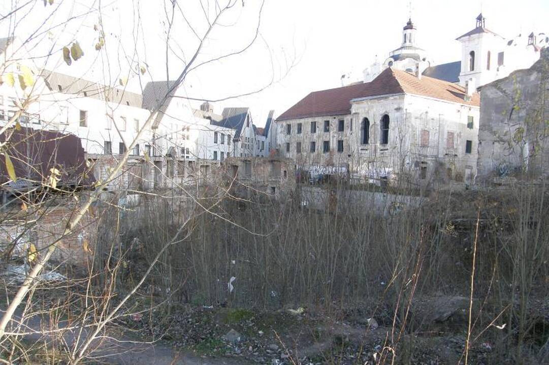 Bjauri dykynė Vilniaus senamiestyje - galvos skausmas gimnazijai
