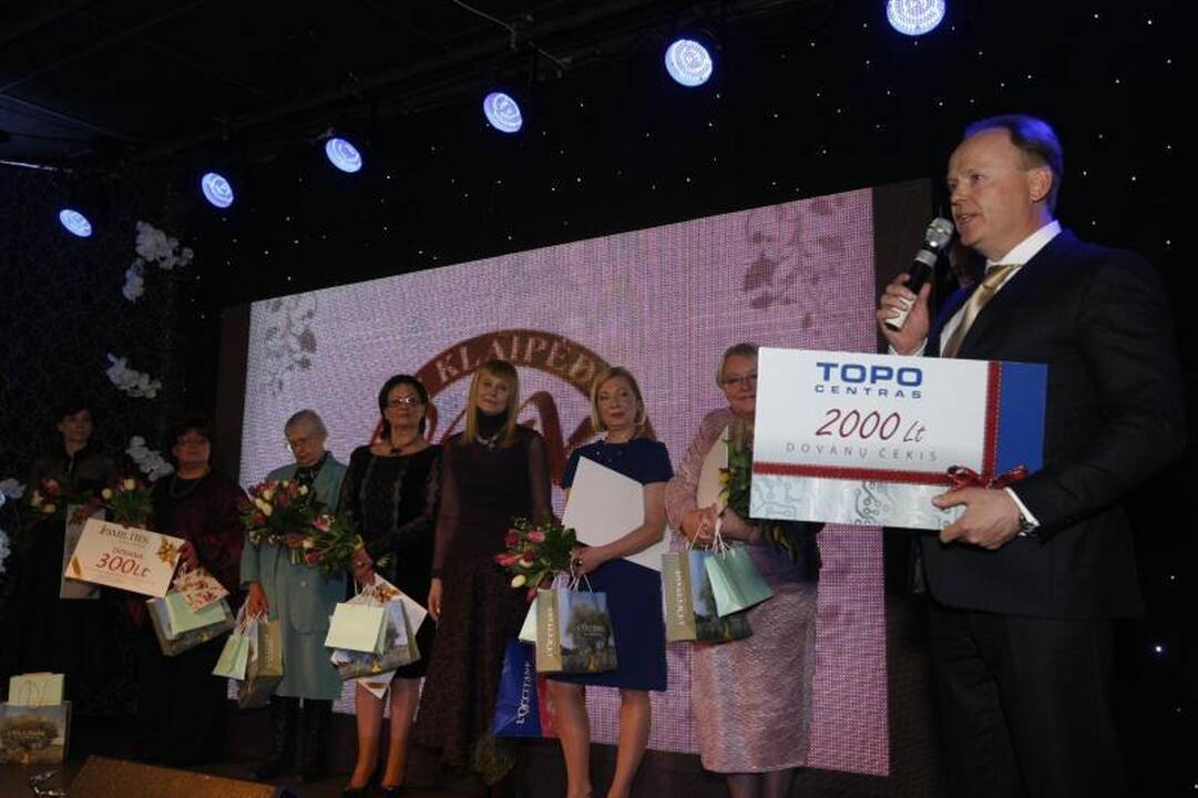 Metų klaipėdietės titulas - režisierei D.Kanclerytei 