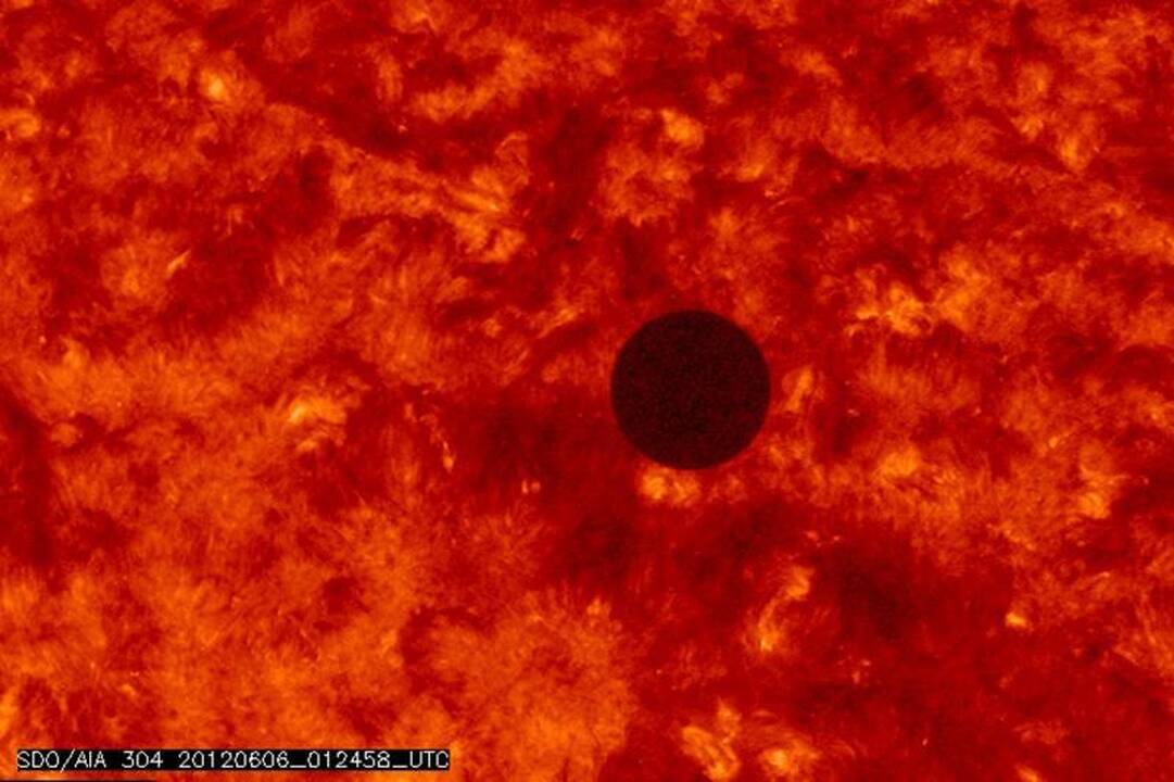 Pasaulio astronomai stebėjo retą Veneros tranzitą