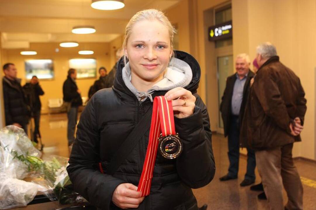 Tris sidabro medalius parvežusi S.Krupeckaitė: dar turime, ką tobulint