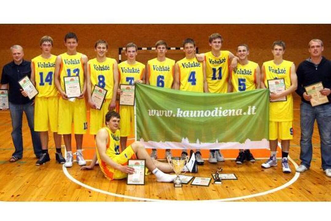 Mažoji dienraščio taurė - „Voluktei“