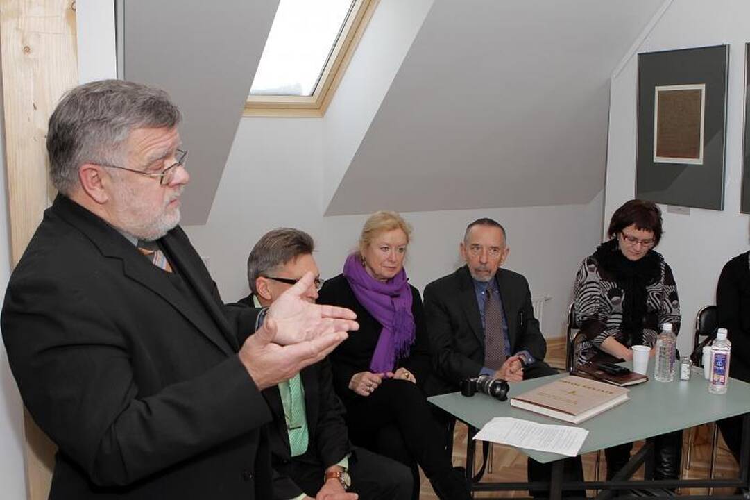 Į Klaipėdą sugrįžo istorijai svarbi knyga 