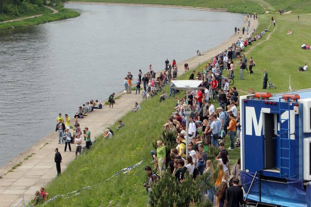 Neryje – varžybos su barakudomis