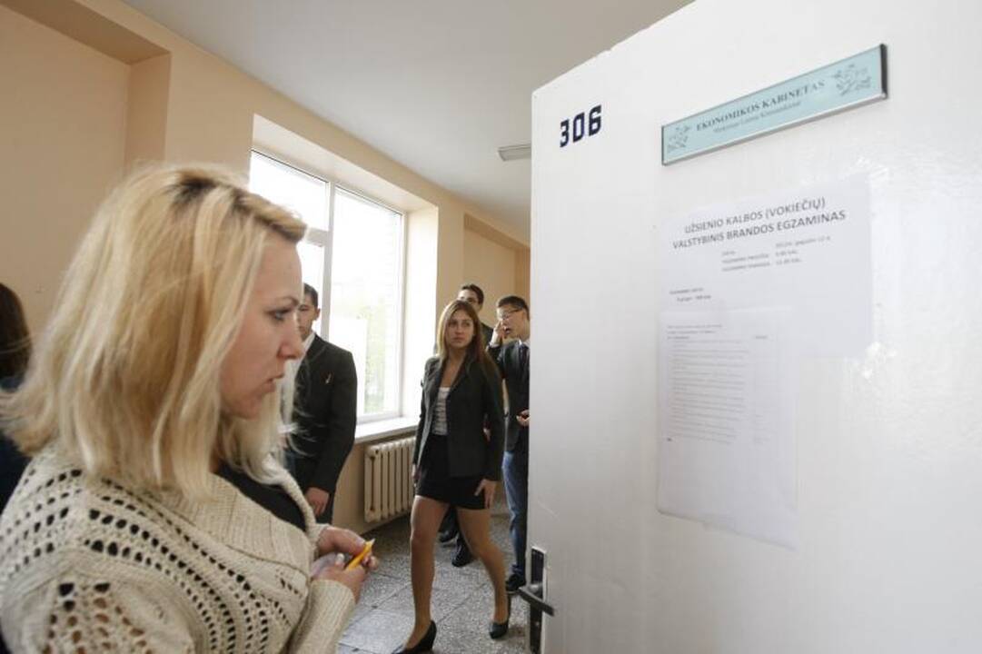 Pirmasis egzaminas Klaipėdoje – be kliūčių