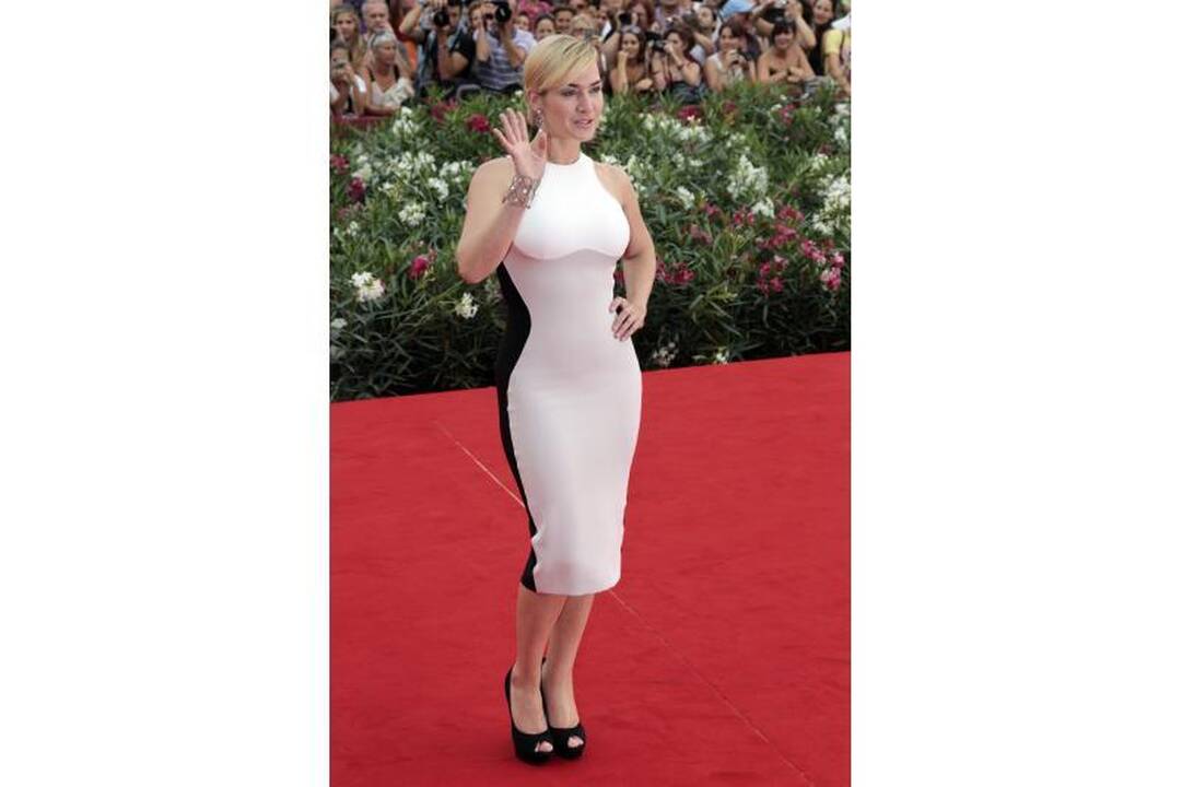Bandymas apgauti laiką? Kate Winslet griebėsi optinės apgaulės triuko
