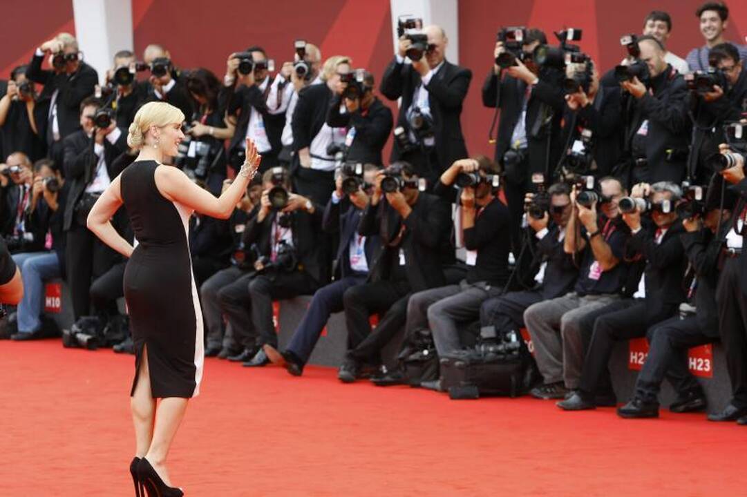 Bandymas apgauti laiką? Kate Winslet griebėsi optinės apgaulės triuko