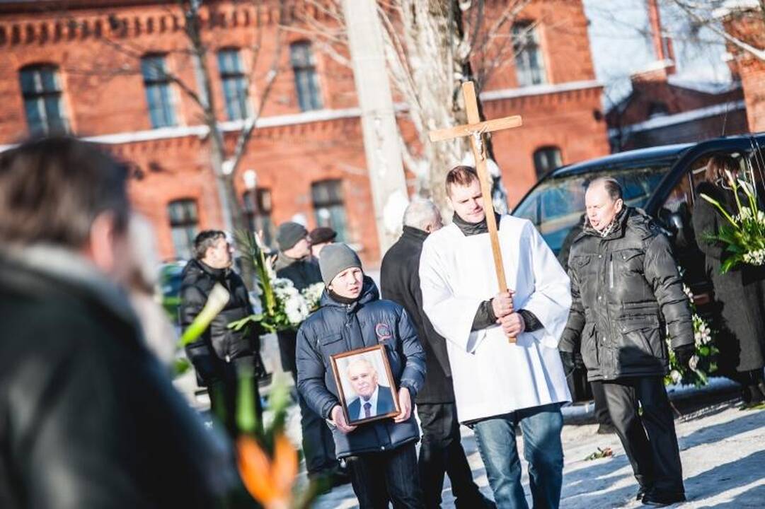A. Sabonio tėvas amžinojo poilsio atgulė Karmėlavos kapinėse