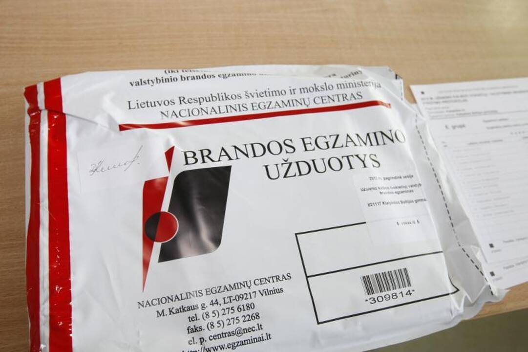Po egzaminų apeliacijų įvertinimai pagerinti vos 14 darbų