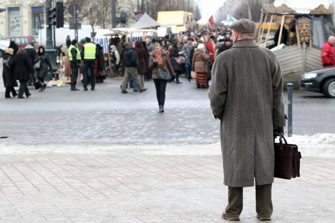 Kaziuko mugėje R.Alekna mokėsi kalti pinigus