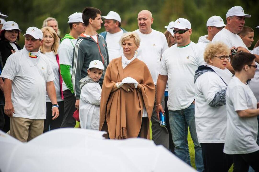 Lietuvos žmonių partija surengė pirmąjį sąskrydį 