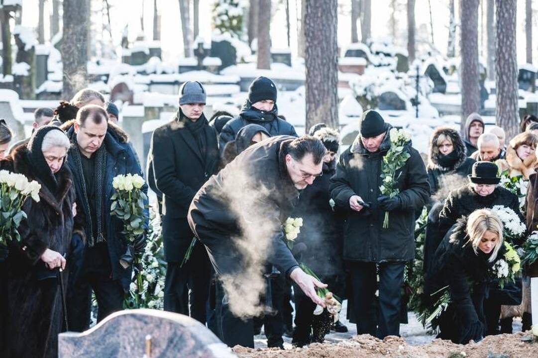 A. Sabonio tėvas amžinojo poilsio atgulė Karmėlavos kapinėse